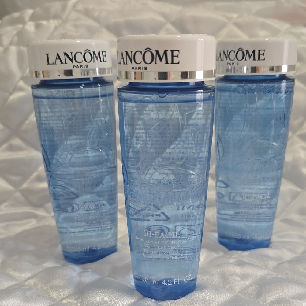 Bi-Facil Double-Action Eye Makeup Remover - Blue, 4.2 oz. One bottle remaining.